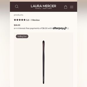 Laura Mercier Crème Eye Detailer Brush NWOT